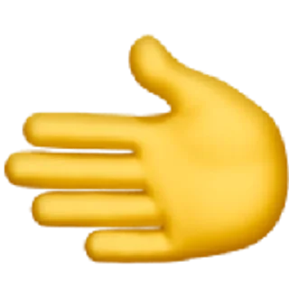 🫲 emoji iPhone: @elbek_jasurbekovich2 Telegram sticker 5 of 12