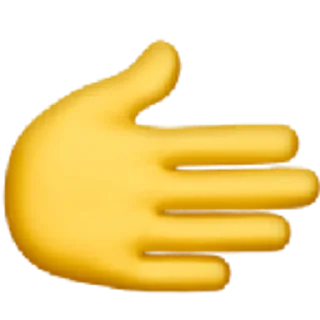 🫱 emoji iPhone: @elbek_jasurbekovich2 Telegram sticker 6 of 12