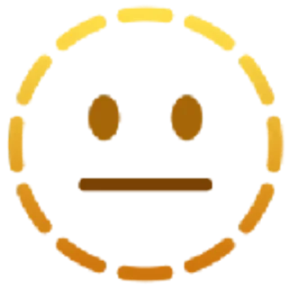 🫥 emoji iPhone: @elbek_jasurbekovich2 Telegram sticker 7 of 12