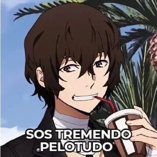 Sticker from Frases Animes Epicas 2.0 mrk el que lo lea, de toda broma