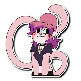 😊 emoji Janie Bean Telegram sticker 6 of 11