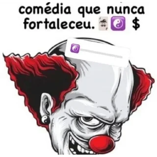 🤡 emoji os paiaço loko Telegram sticker 8 of 80