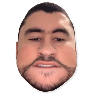 😄 emoji Bad Bunny | @tatistickers | @sinusername Telegram sticker 24 of 78