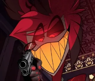 🔫 emoji Alastor-By Hely Telegram sticker 24 of 113