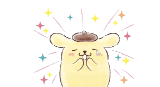 🌟 emoji pompompurin 🍮 Telegram sticker 7 of 20