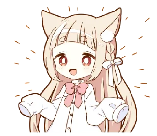 🍼 emoji nekomimi  @kittyst Telegram sticker 18 of 40