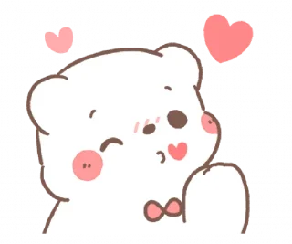 🐻 emoji lovely bear @darkestlace Telegram sticker 20 of 24