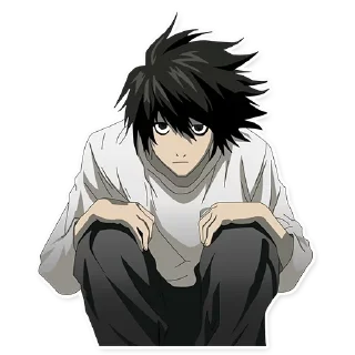 😐 emoji Death Note 🍎 [ @C_1377 - @C_13777 ] Telegram sticker 5 of 116