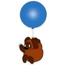 🎈 emoji Винни пух и его друзья Telegram sticker 6 of 14