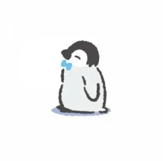 💟 emoji Cute penguin Telegram sticker 6 of 42