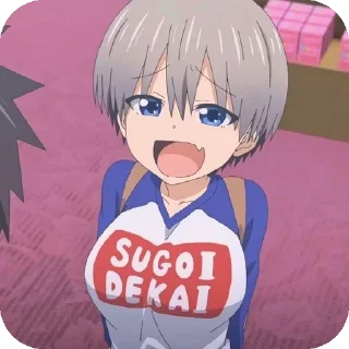 Sticker from Uzaki Hana ~♡