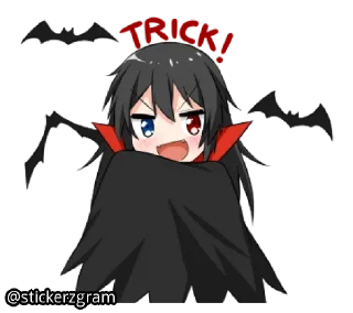 👻 emoji @Stickerzgram Bellezza Halloween Telegram sticker 1 of 39