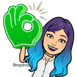 👍 emoji Saludos Variados by Vane ♾ Telegram sticker 20 of 120