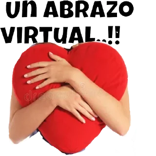 ❤️ emoji Hola, saludos by Vane ♾ Telegram sticker 18 of 62