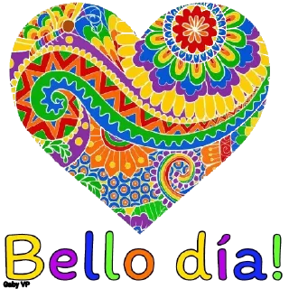 ❤️ emoji Hola, saludos by Vane ♾ Telegram sticker 13 of 62
