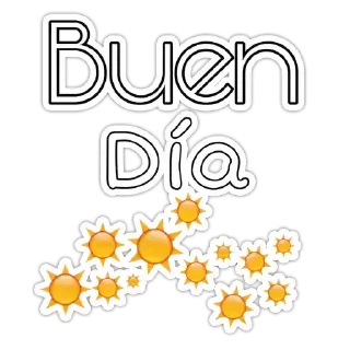 ☀️ emoji Saludos Variados by Vane ♾ Telegram sticker 17 of 120