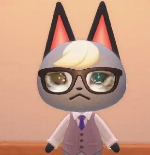 🥺 emoji Animal Crossing Telegram sticker 10 of 45