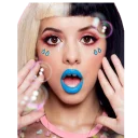 😮 emoji Melanie Martinez Telegram sticker 4 of 35