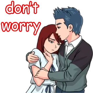 ❤️ emoji Lovely Couple Telegram sticker 19 of 28