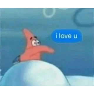 ❤️ emoji Spongebob In Love Telegram sticker 17 of 19