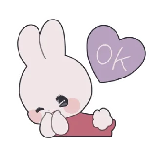 💓 emoji ꒰ няш ꒱ ୨ 🐰 ୧ @nkplz Telegram sticker 9 of 36