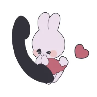 💗 emoji ꒰ няш ꒱ ୨ 🐰 ୧ @nkplz Telegram sticker 14 of 36