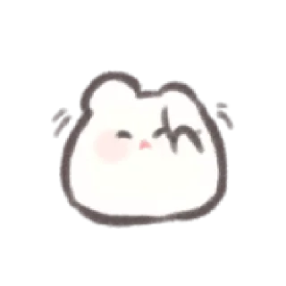 🥱 emoji хомячок !! ୨ 🥯 ୧ @nkplz Telegram sticker 22 of 32