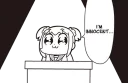 👼 emoji Pop Team Epic Telegram sticker 8 of 45