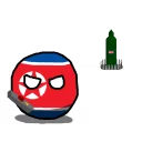 😠 emoji Countryballs! Telegram sticker 2 of 18