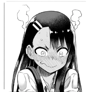 👍 emoji Nagatoro Stickers Telegram sticker 9 of 15