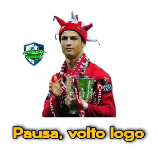 ⚽️ emoji CR7 Telegram sticker 6 of 29