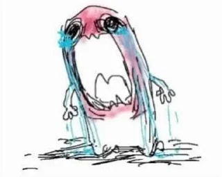 🌸 emoji disturbios mentais de um clt Telegram sticker 7 of 120