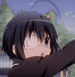 🌂 emoji Rikka Takahashi Telegram sticker 23 of 101