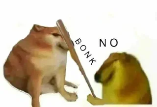 Sticker from Bonk doggos