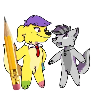 ✏️ emoji Many The Wolf Reloaded Telegram sticker 14 of 15