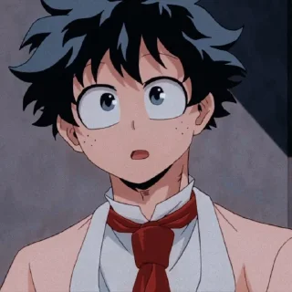🟩 emoji ~°•izuku midoriya•°~ Telegram sticker 21 of 55