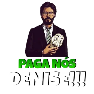 💸 emoji El Professor Telegram sticker 7 of 20