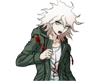😠 emoji Nagito Komaeda Telegram sticker 21 of 22