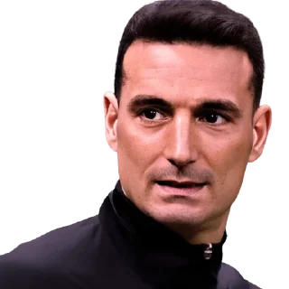 😏 emoji Lionel Scaloni Telegram sticker 14 of 32