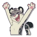 Sticker from Snow Leopard