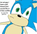 😐 emoji tails gets trolled Telegram sticker 9 of 69