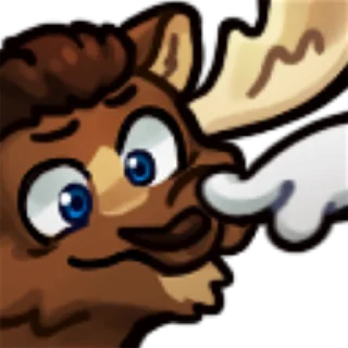 👉 emoji Diffuse Moose Animated by CatrojanPlz Telegram sticker 5 of 39
