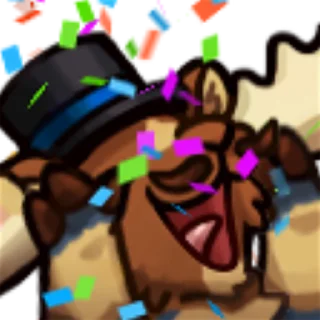 🎉 emoji Diffuse Moose Animated by CatrojanPlz Telegram sticker 18 of 39