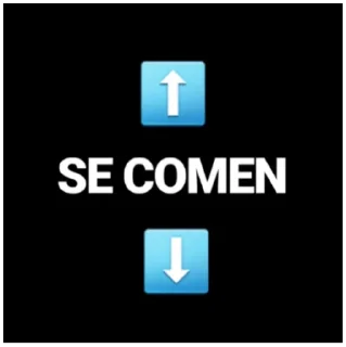😏 emoji SE PACKEARON Telegram sticker 10 of 18
