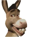 😃 emoji Shrek Donkey Telegram sticker 4 of 11