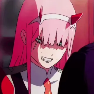 Sticker from Zero Two by @aratickers