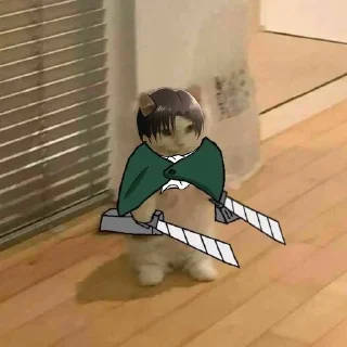 🗡 emoji Shingeki no Kyojin . Pacote Telegram sticker 2 of 87