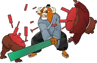 ⚔️ emoji Bull Market Telegram sticker 19 of 22