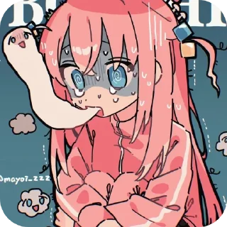 📖 emoji Bochi on the rock Telegram sticker 8 of 31