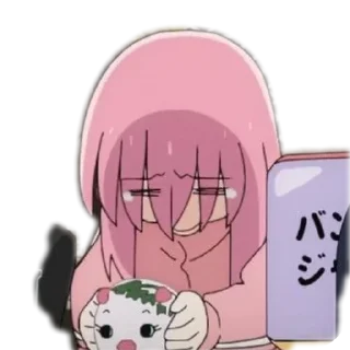 📖 emoji Bochi on the rock Telegram sticker 18 of 31